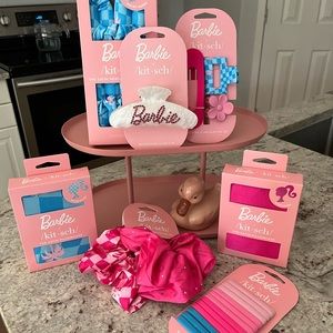 Brand New Kitsch x Barbie Collab Collector’s Bundle Satin + Hair Accessories